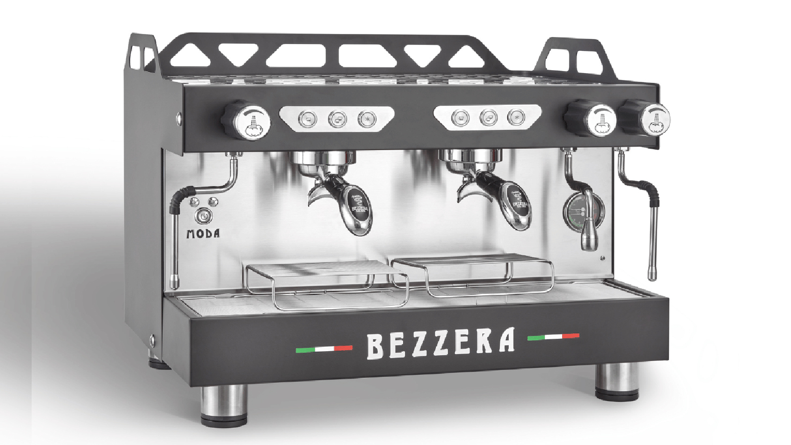 Bezzera 2 Group Moda DE PID Espresso Machine - BZMODAPID2B