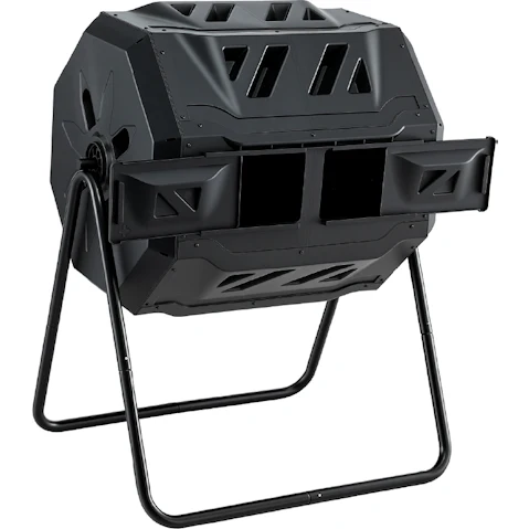 Gardeon 160L Dual-Chamber Compost Bin