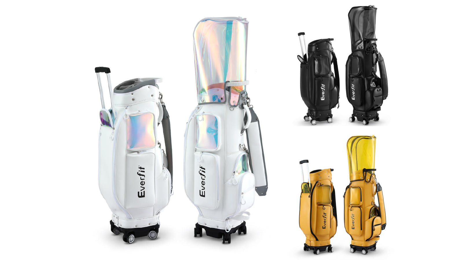 Everfit Synthetic Leather Golf Cart Bag