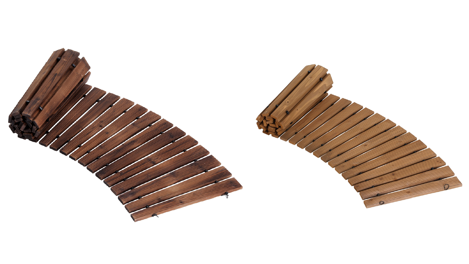 Gardeon Roll-Out Curved  Wooden Garden Pathway 