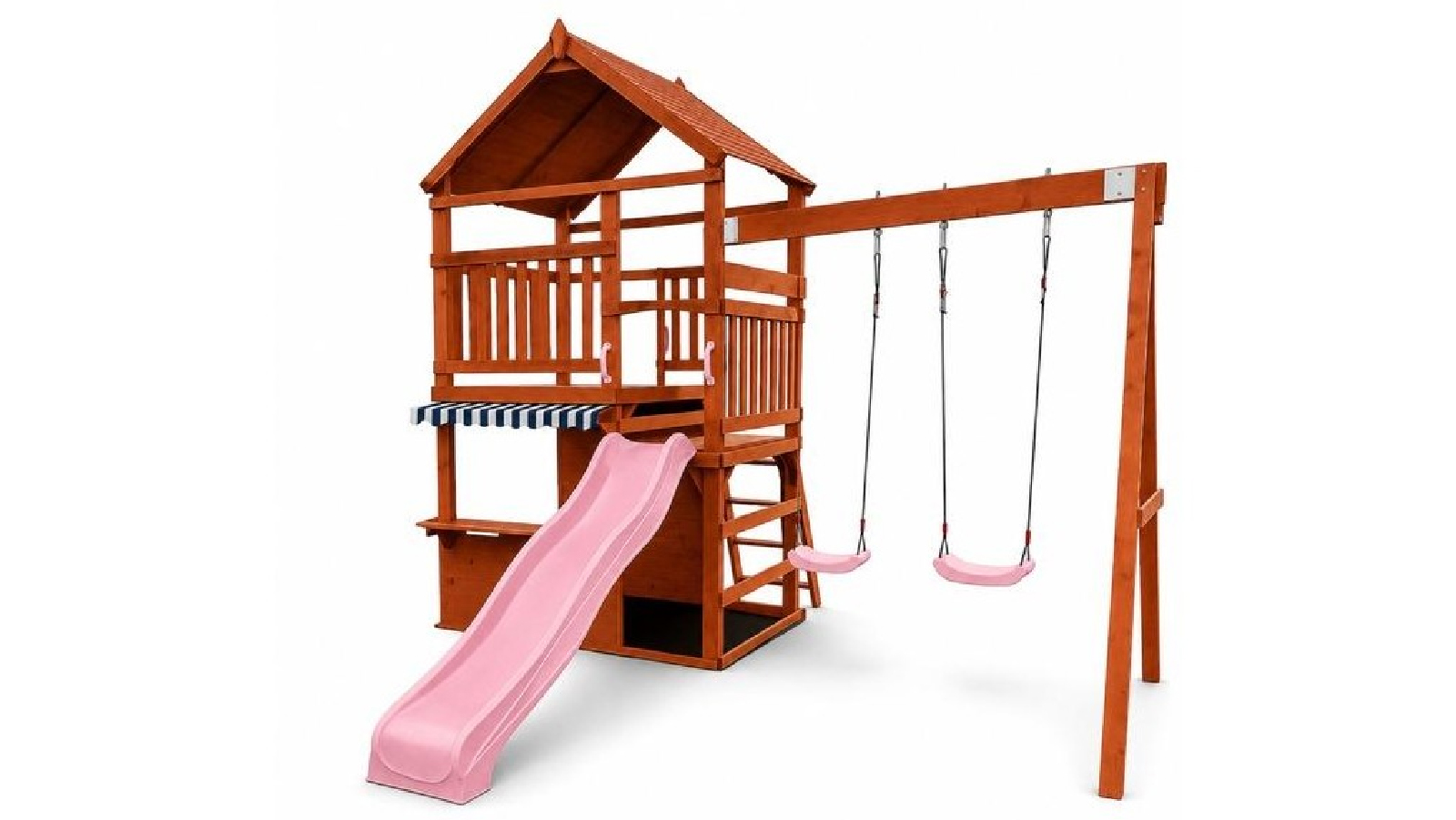 Hide & Seek Kids The Rusty Fort - Pink Slide and Accessories