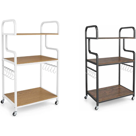 Costway 3 Tier Rolling Printer Stand