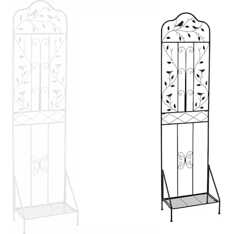 Costway 1.9m Rose Metal Garden Trellis