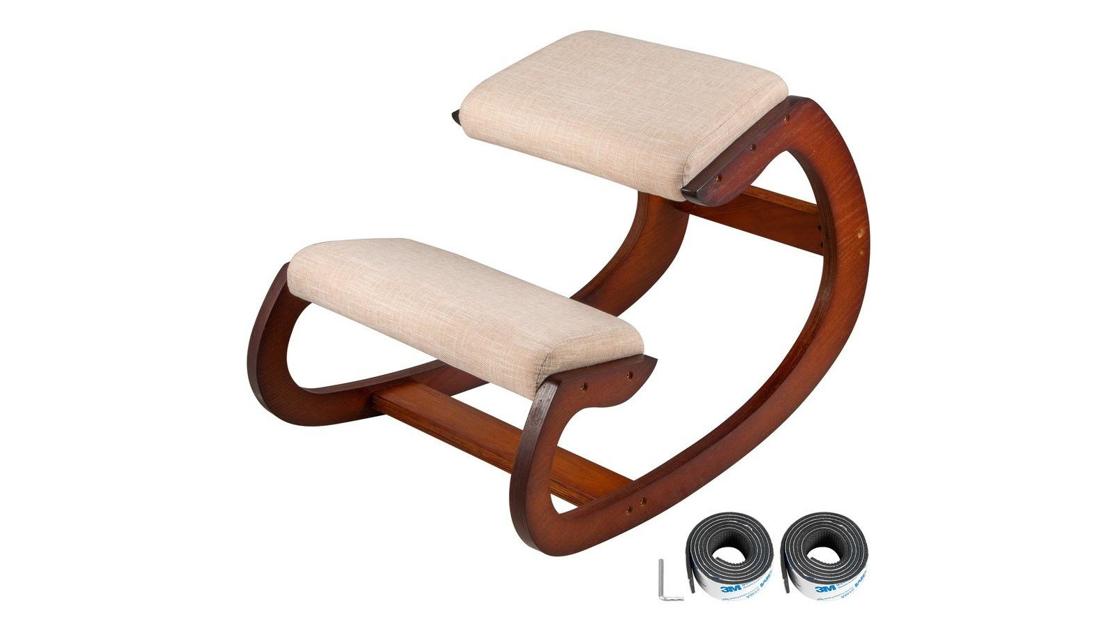 Pretty & Practical	Heavy Duty Wooden Ergonomic Kneeling Chair
