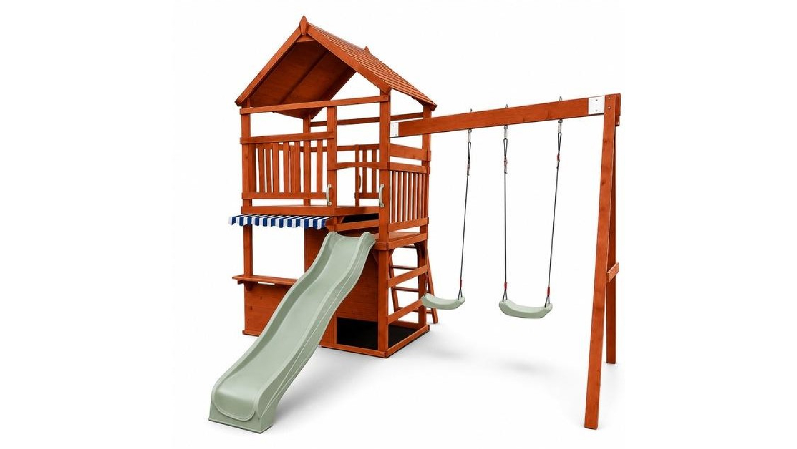 Hide & Seek Kids The Rusty Fort - Sage Slide and Accessories