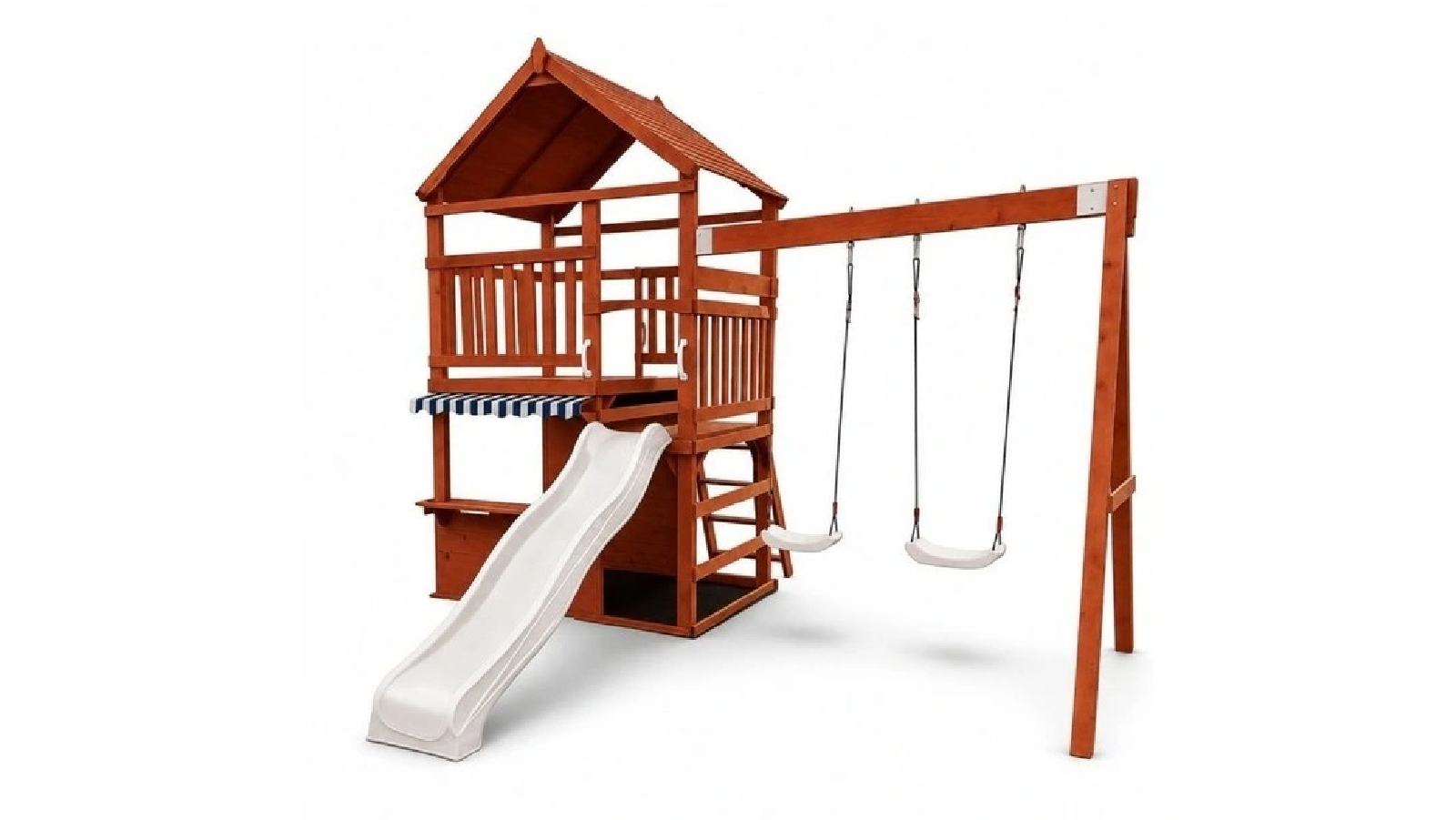 Hide & Seek Kids The Rusty Fort - Bright White Slide and Accessories