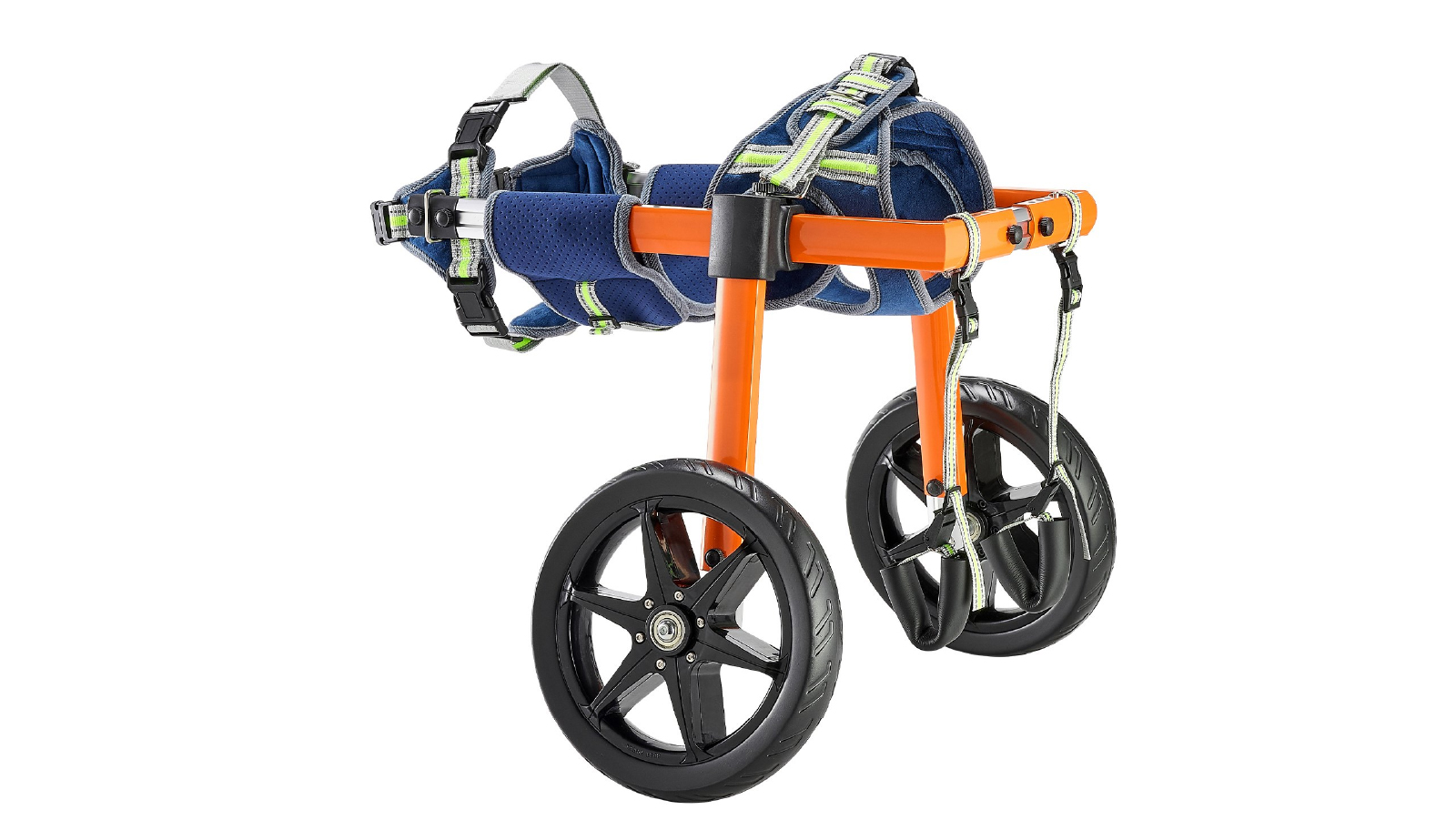 Pretty & Practical	2 Wheels Adjustable Dog Wheelchair for Back Legs - Medium