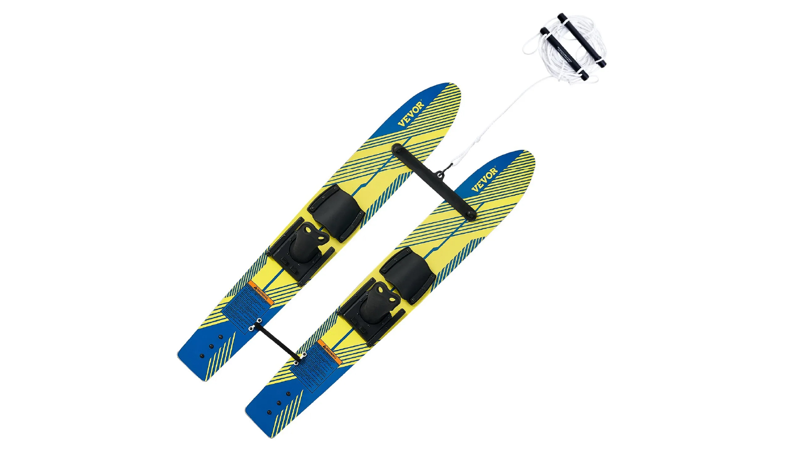 Pretty & Practical	116.8 cm Water Ski Trainers with X-7 Adjustable Bindings, Double-Handle Rope & Removable Stabilizing Bar