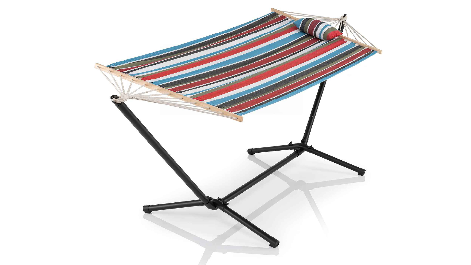 Costway Heavy Metal Hammock with Stand and Carrying Bag- 324cm