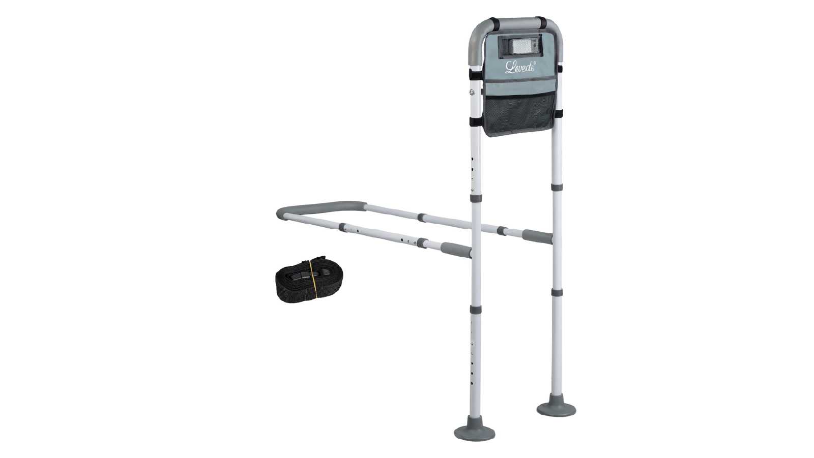 Levede Elderly Adjustable Bed Rail with Assist Motion Sensor Light
