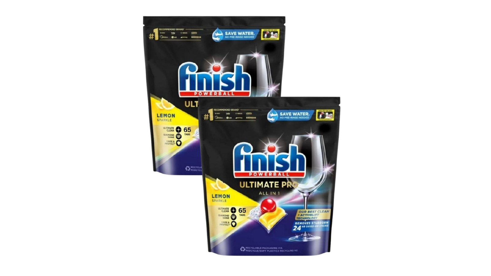 Finish Ultimate Pro x 130 Lemon Dishwasher Tablets