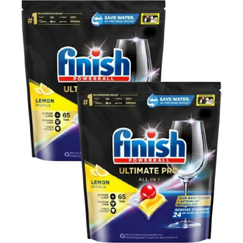 Finish Ultimate Pro x 130 Lemon Dishwasher Tablets