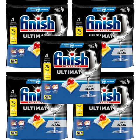 Finish Ultimate x 375 Lemon Dishwasher Tablets