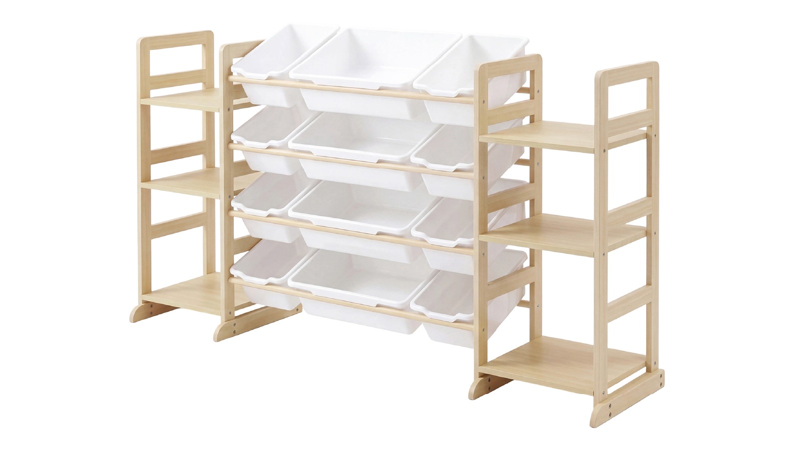Levede 12 Bins 6 Shelves Kids Toy Storage Organiser 