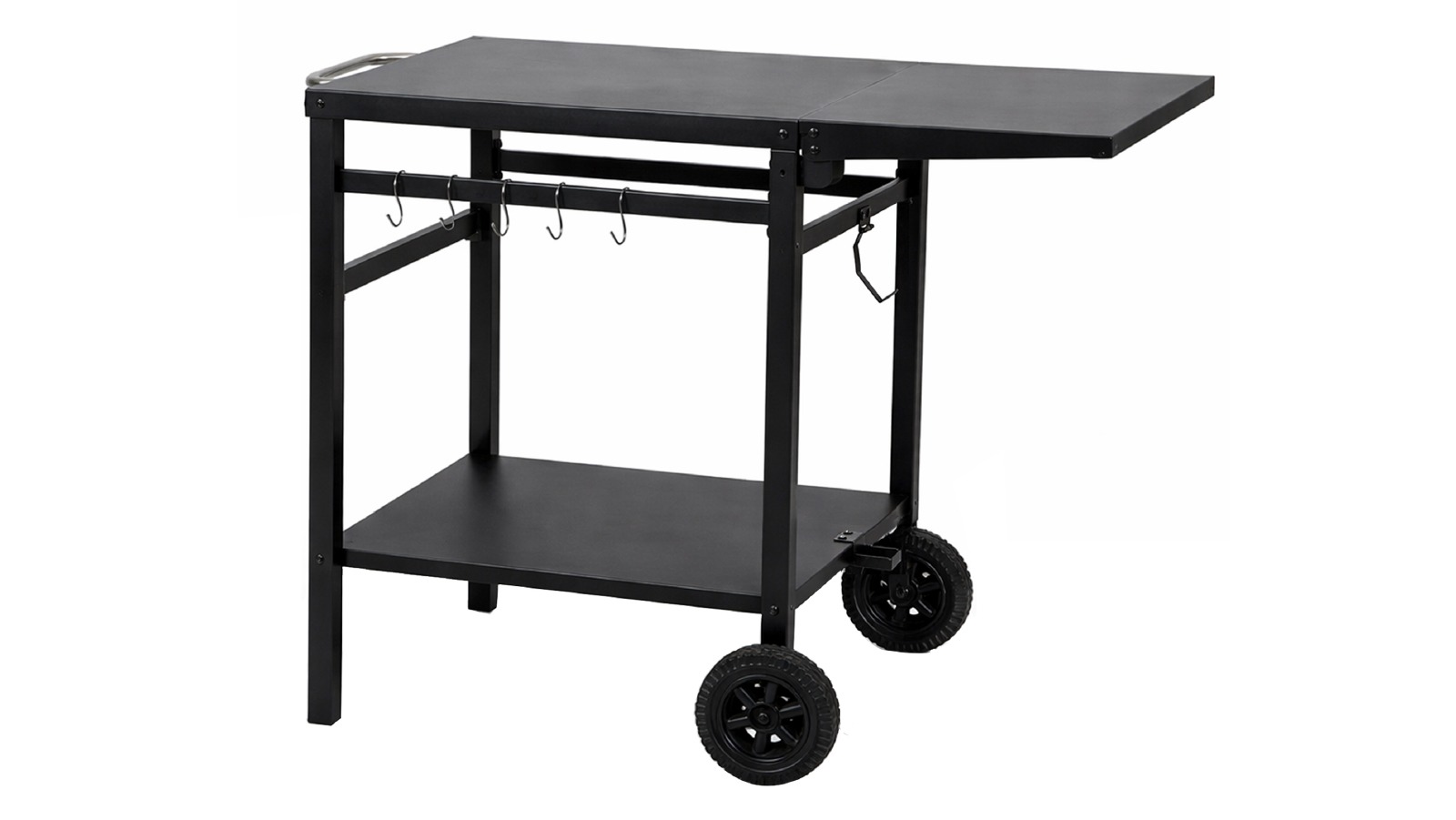 Levede Foldable BBQ Grill Prep Table Cart