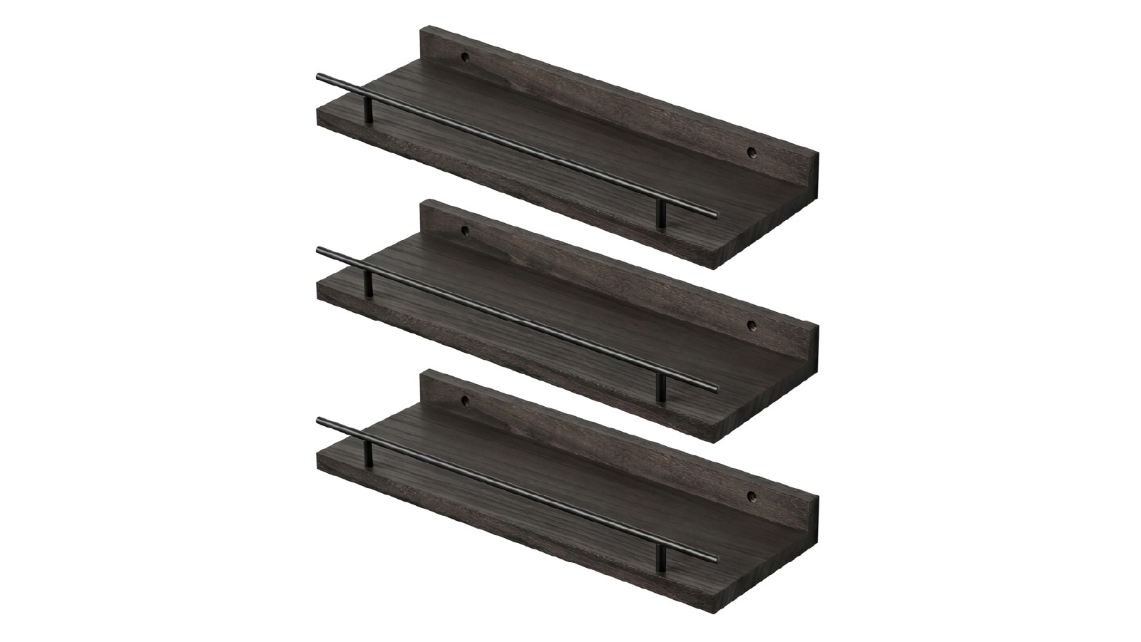 Levede 3 Piece of Bedroom Floating Shelf