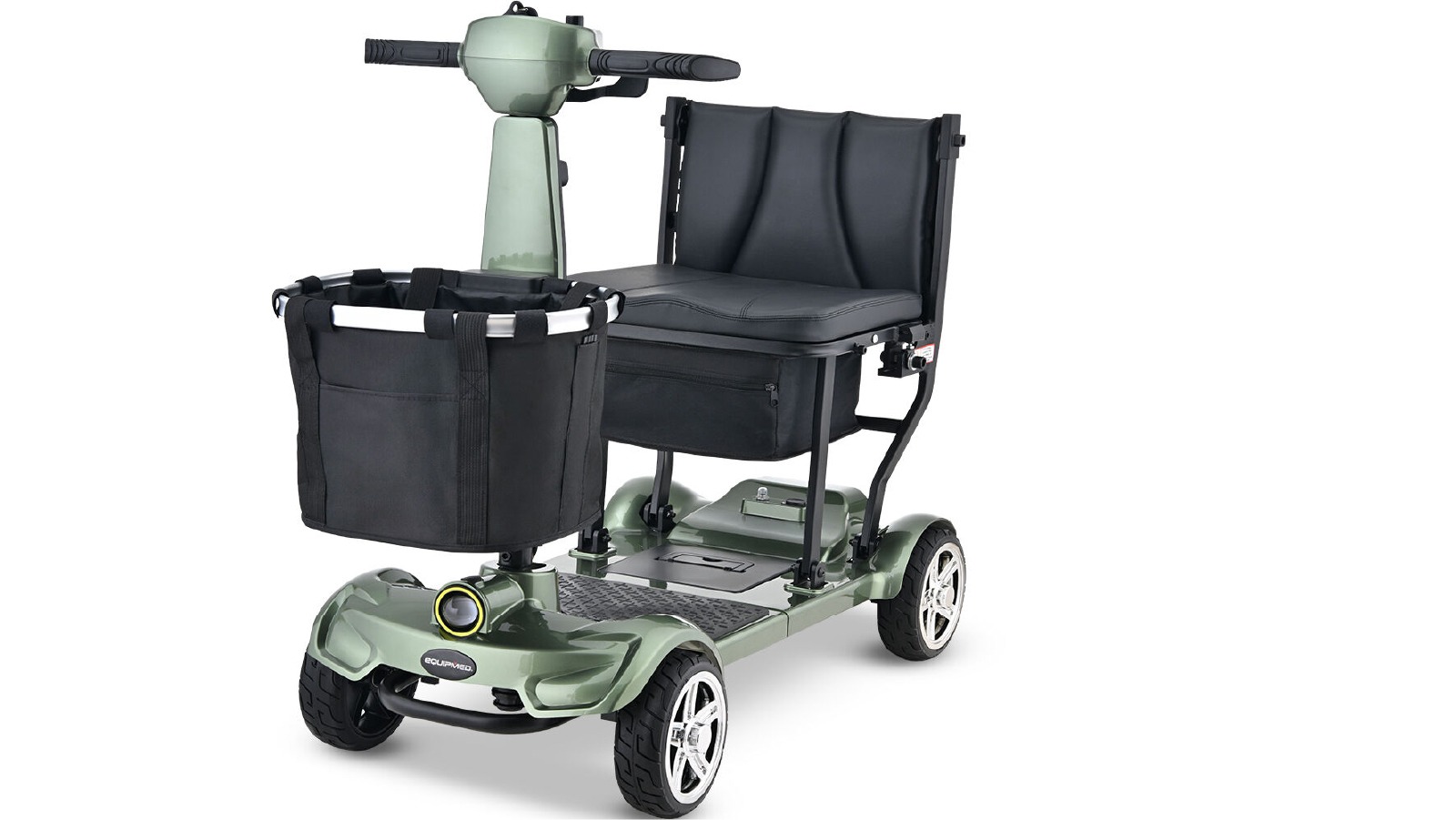 Equipmed Ultra-Lightweight Mobility Scooter - Green