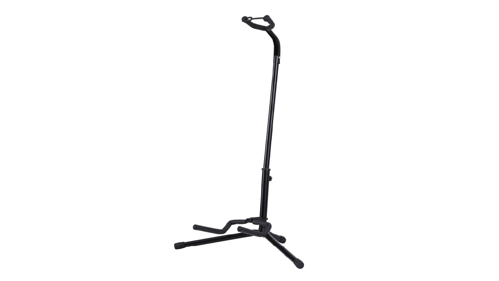 Alpha Iron Folding Instrument Holder Acoustic Bass Stand - Black