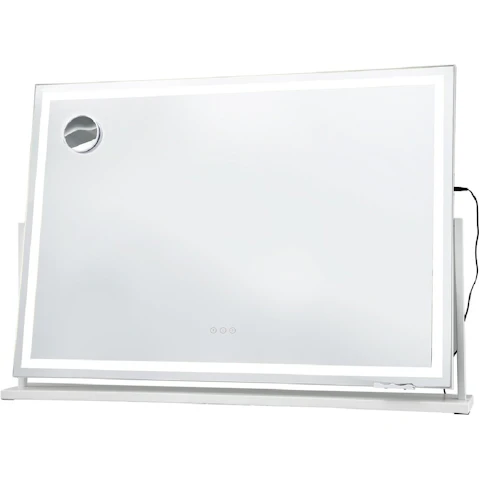Embellir 100 x 70cm 360 degree Rotatable Makeup Mirror with 10x magnifing