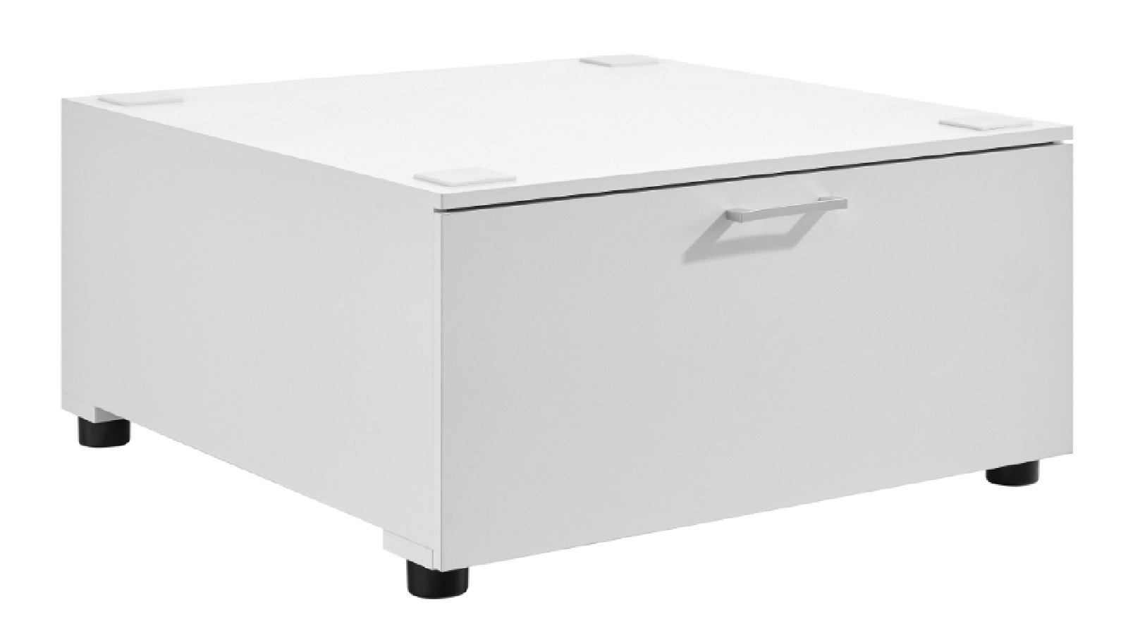 Kodu Ivy Under Washer Dryer Storage with 1 Drawer - White