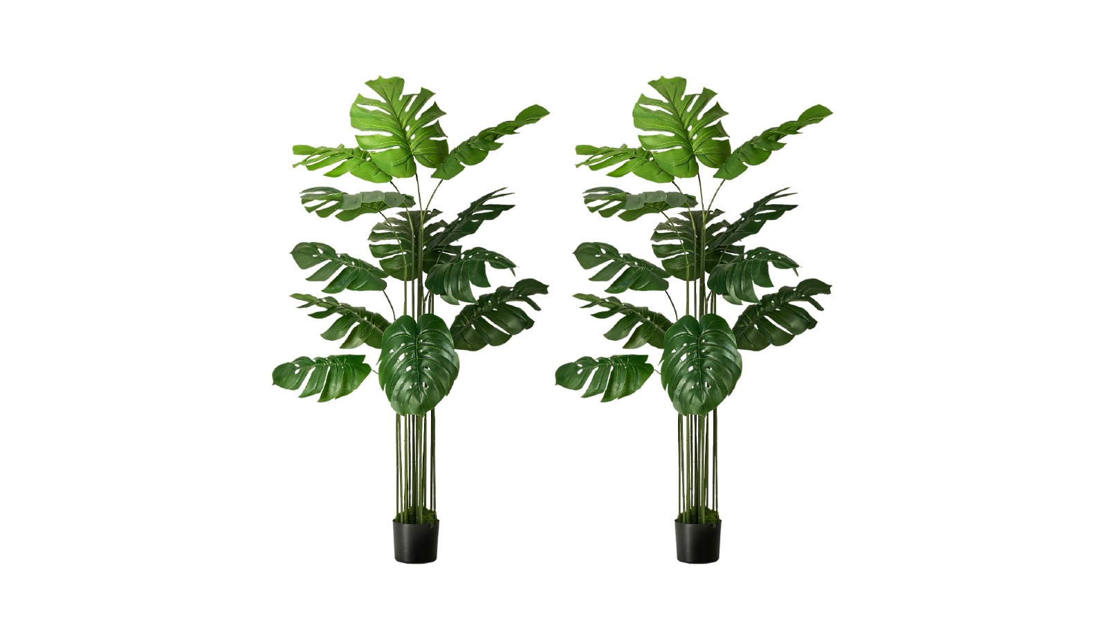 Livsip 2 Pack 150cm Artificial Monstera Deliciosa Plant