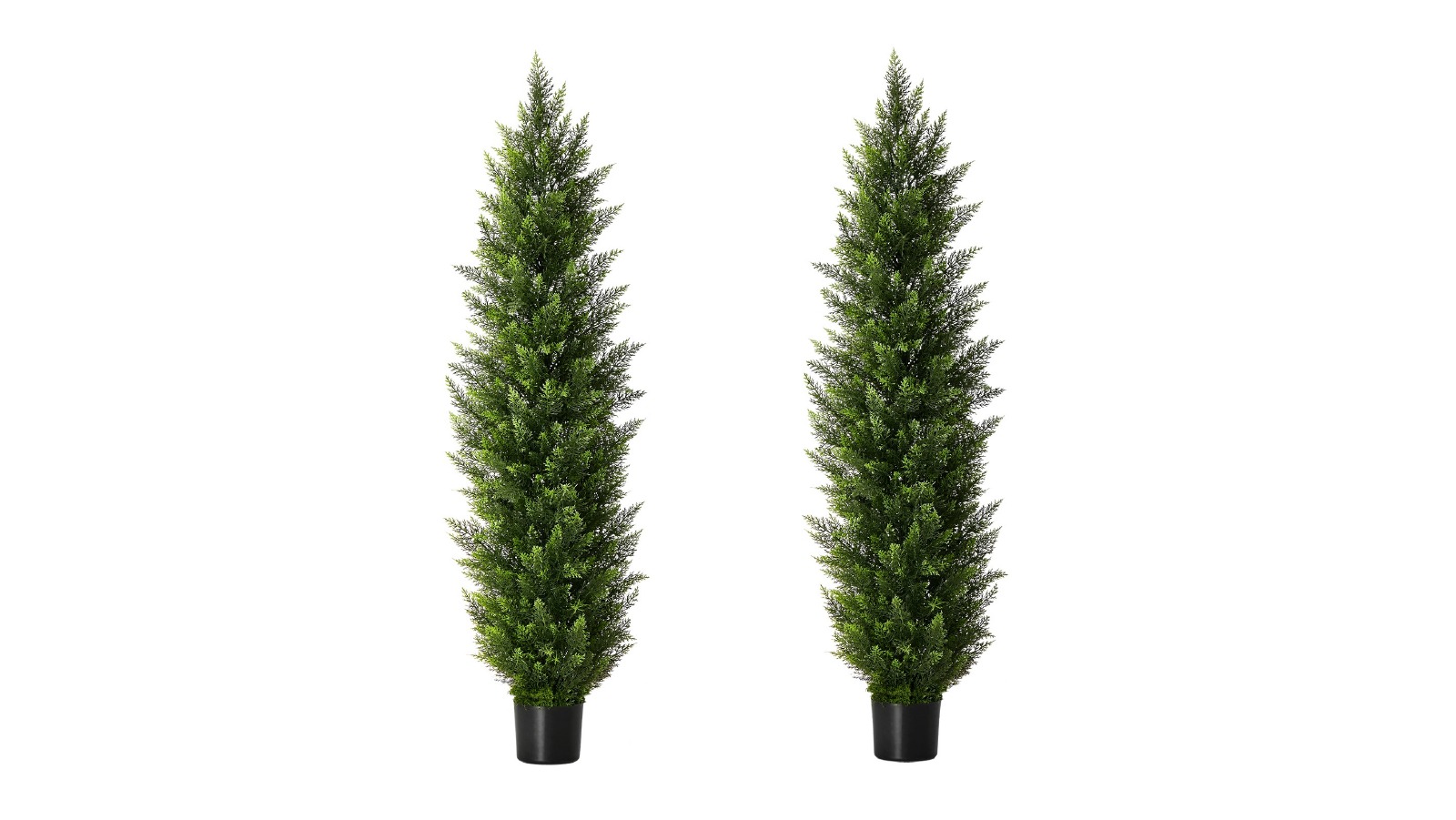 Livsip 2 Pack 150cm Topiary Cedar Tree Artificial Plant
