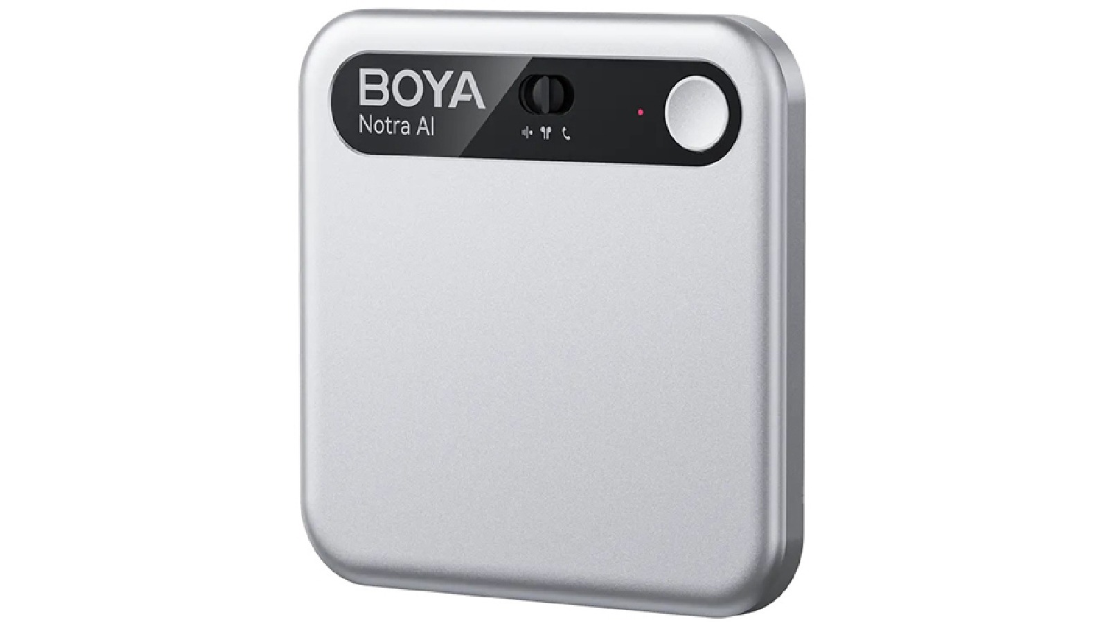 Boya Notra AI Voice Recorder Smart Transcription - Silver