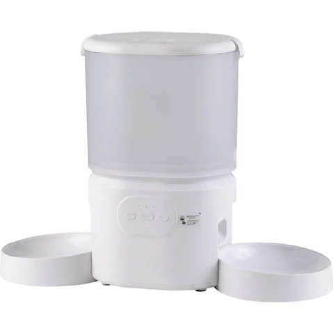 i.Pet 5L Automatic Pet Feeder Dual Bowl Smart Dispenser with App Control