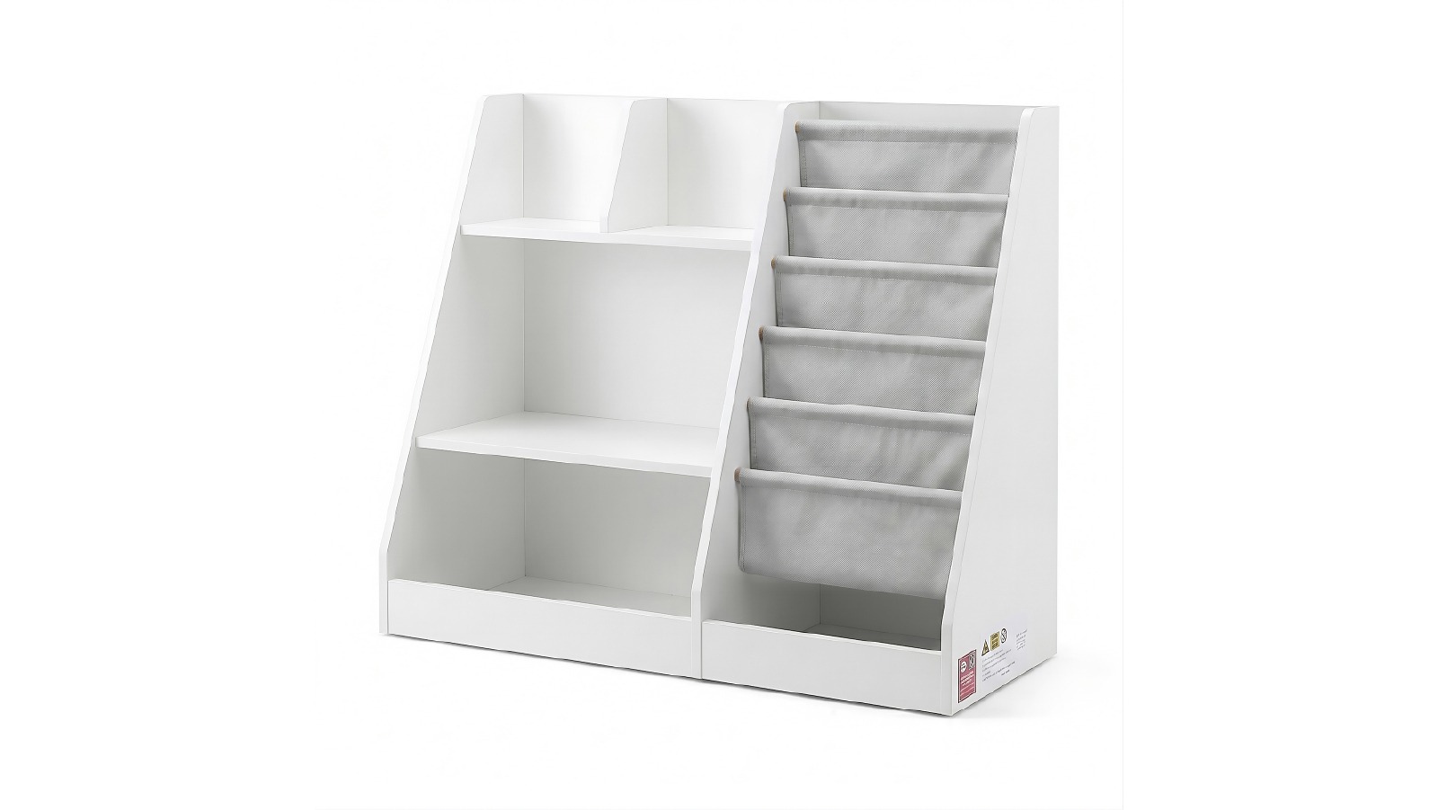 Keezi Kids Wood Bookcase and Storage Rack
