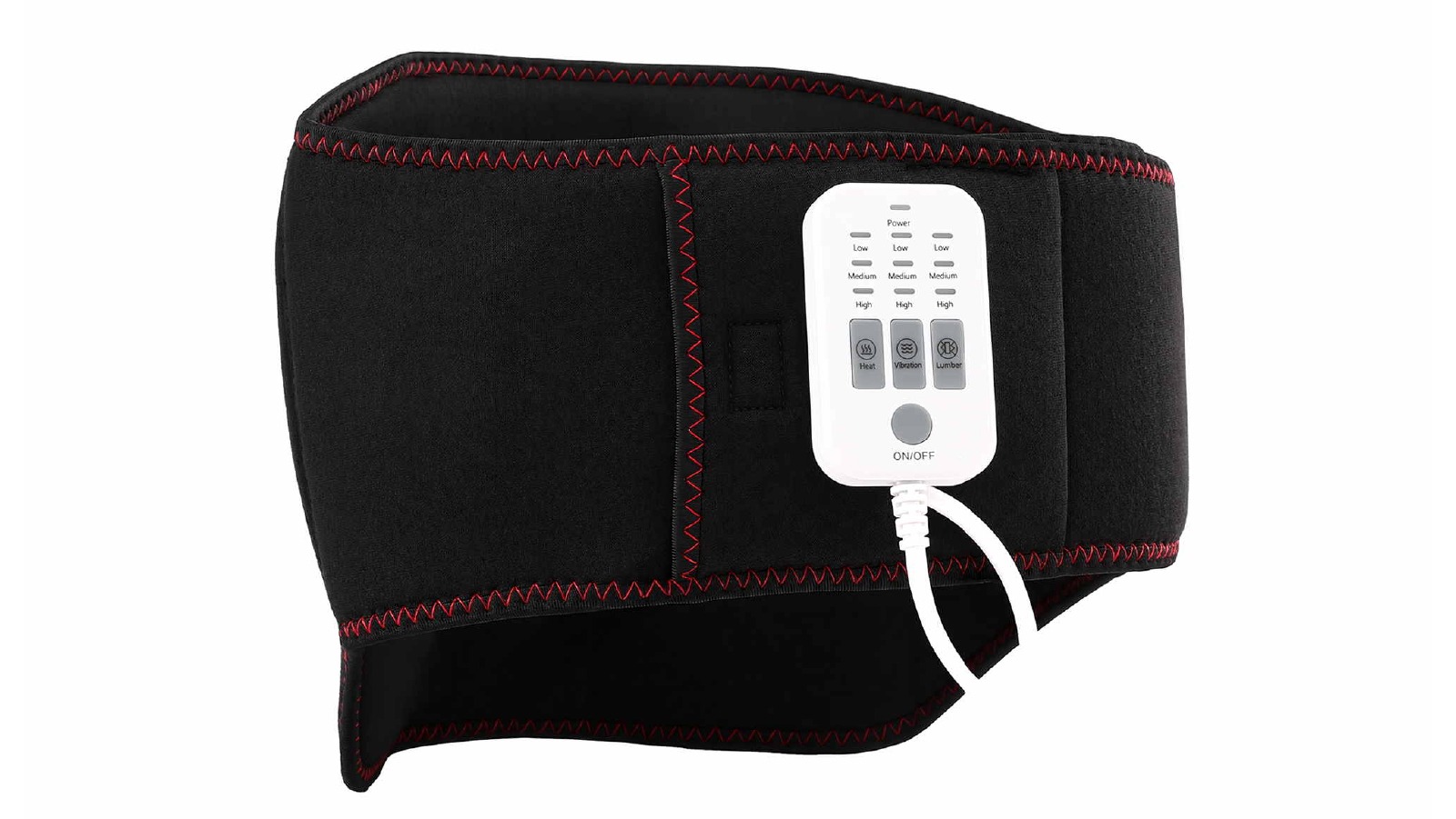 Livemor 124cm Lumbar Support Belt Back Massager