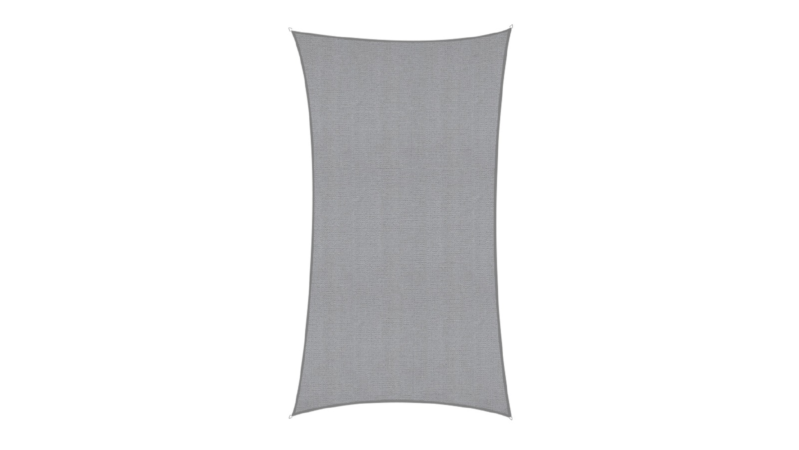 Instahut 2 x 5m Rectangle Sun Shade Sail Cloth with 98% UV Block  - Grey