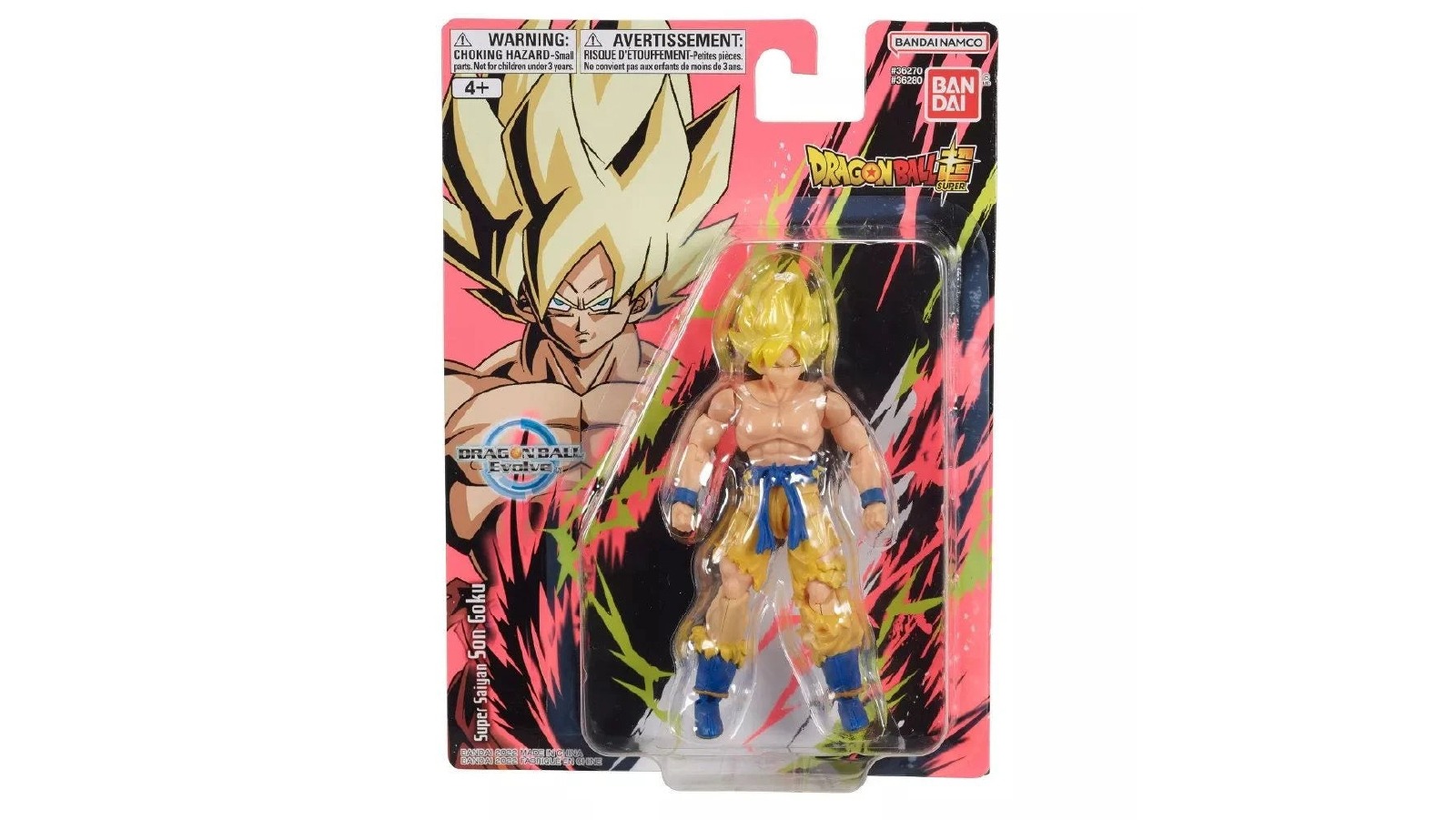 Bandai Dragon Ball Super Evolve Super Saiyan Goku Action Figure