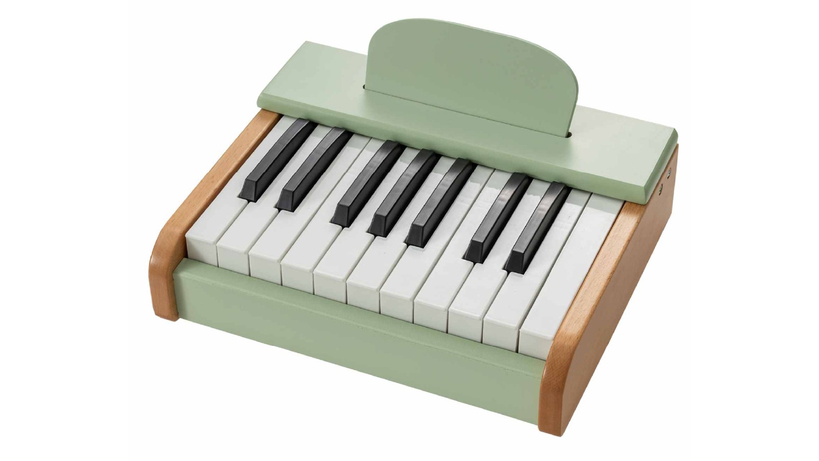 Costway 18 Keys Kids Piano Keyboard Interactive Children Piano Musical Toy - Green