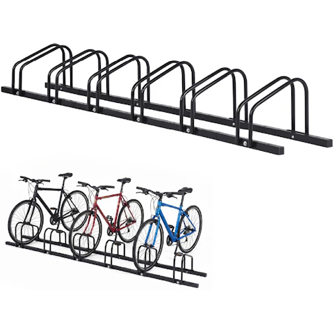 Advwin 6 Bike Heavy Duty Steel Floor Stand for 20-29 Inch Bike