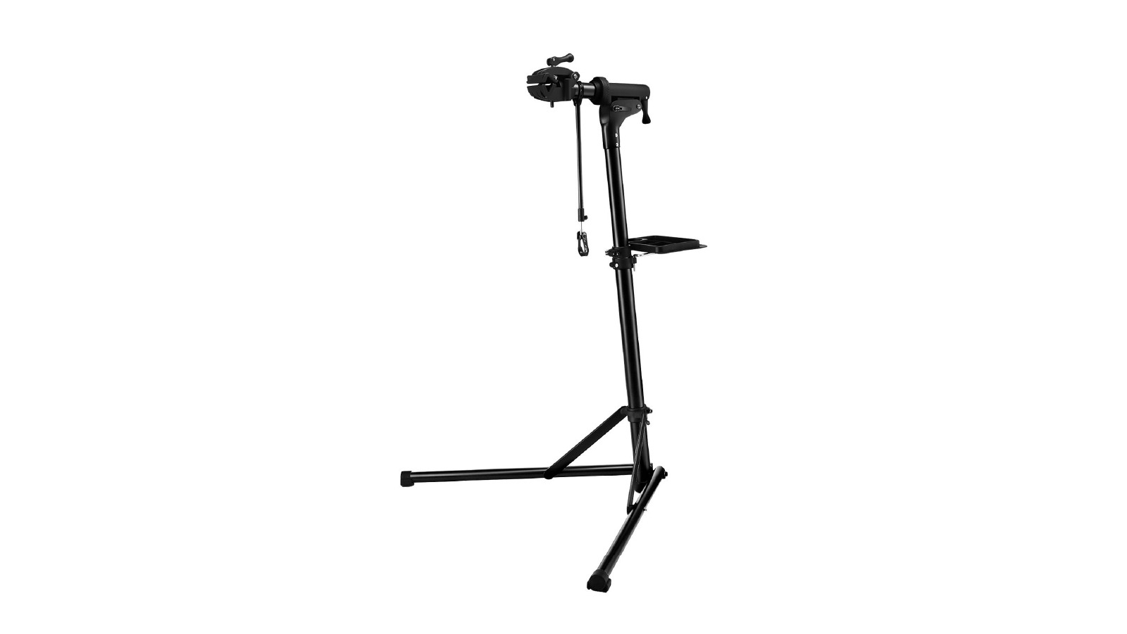 Adjustable Bicycle Repair Stand MTB Bike Maintenance Workstand with Tool Tray up to 50kg Capacity