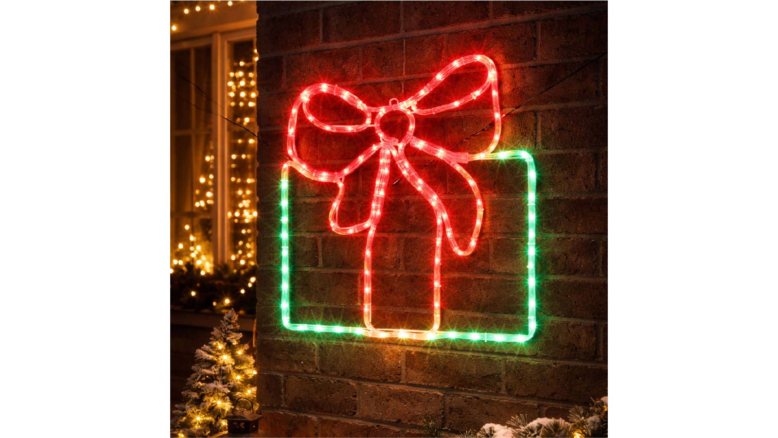 Lexi Lighting 51 x 48cm Rope light Giftbox Silhouette