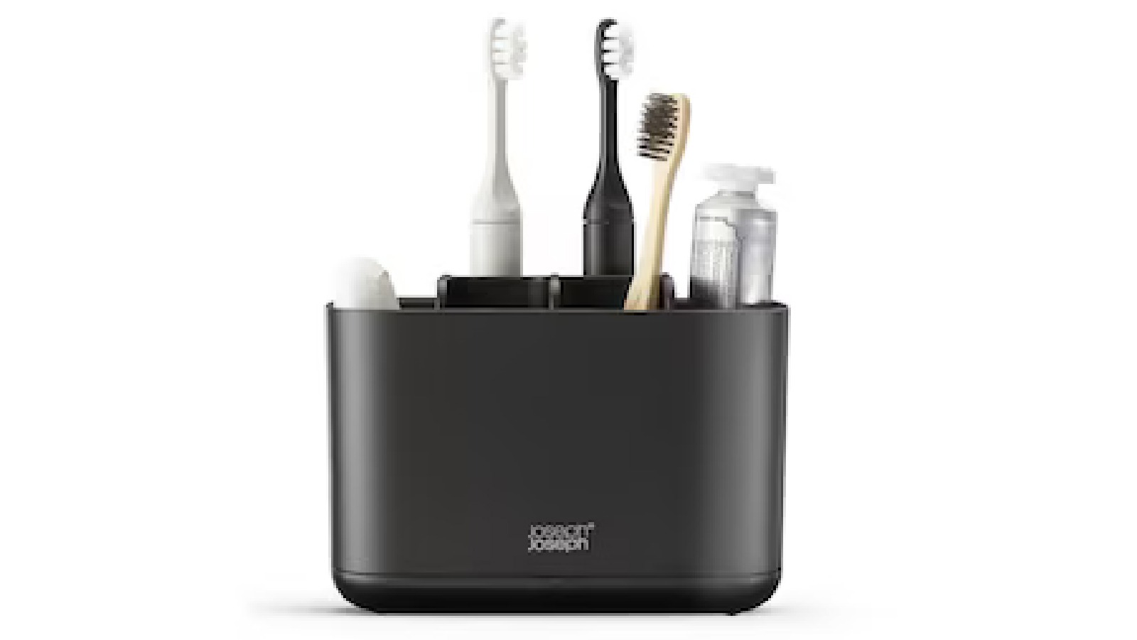 Joseph Joseph EasyStore Large Toothbrush Caddy - Black