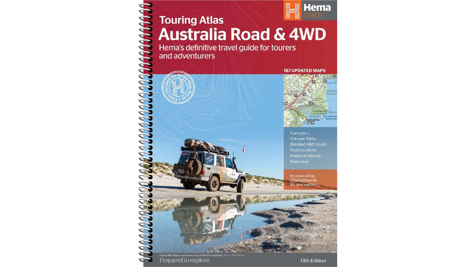 Hema Maps Books Australia Road and 4WD Touring Atlas - 215 x 297mm