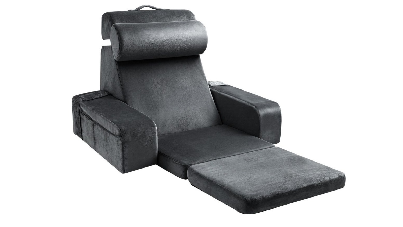 Foldable Reading Pillow with Arms for Sitting Up in Bed Sofa Lounge