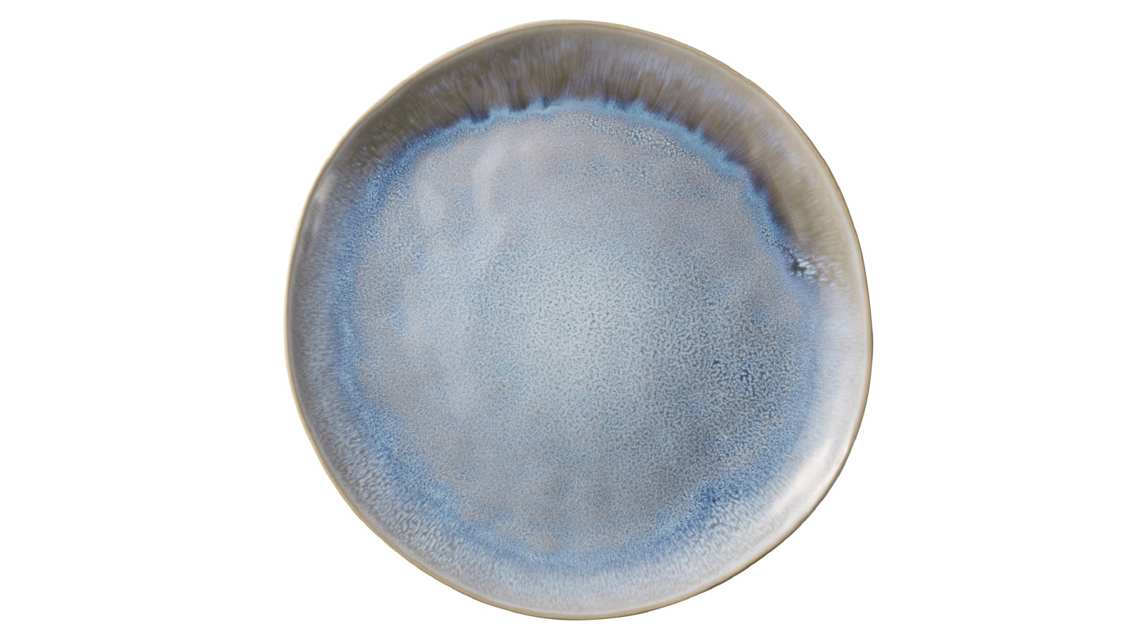 Maxwell & Williams Lunara Round Platter Durable Stoneware Reactive Glaze - 33cm