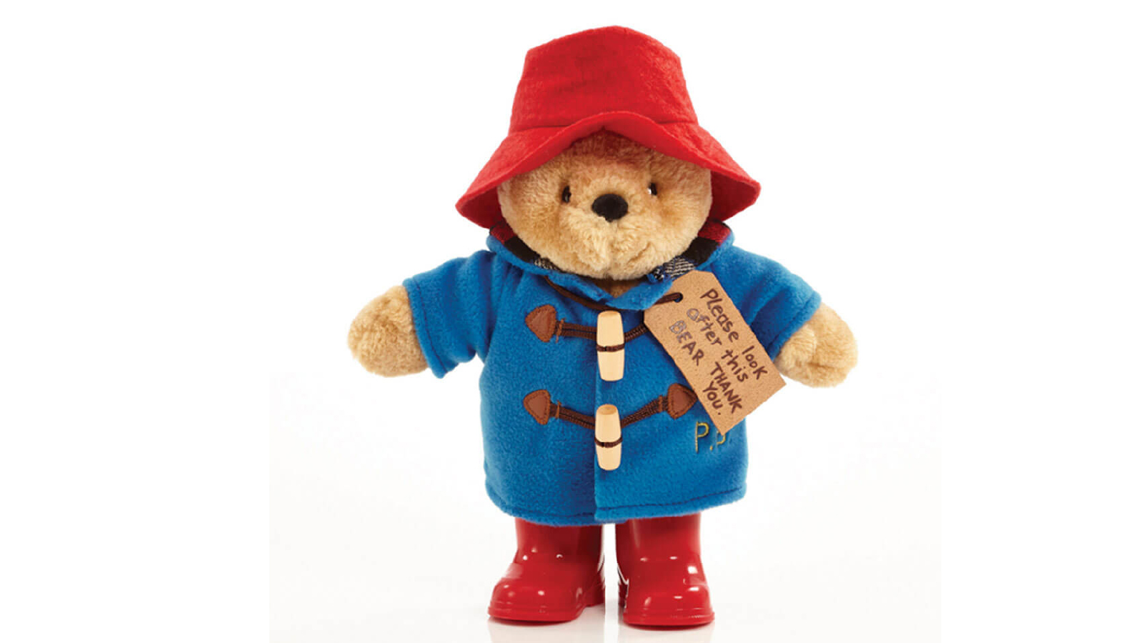 Latestbuy Paddington Bear with Boots And Embroidered Jacket - Medium