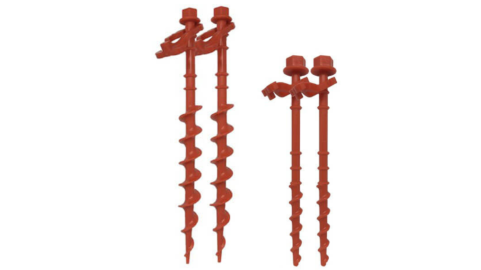 Latestbuy 6 Pack Rovin Spiral Tent Pegs