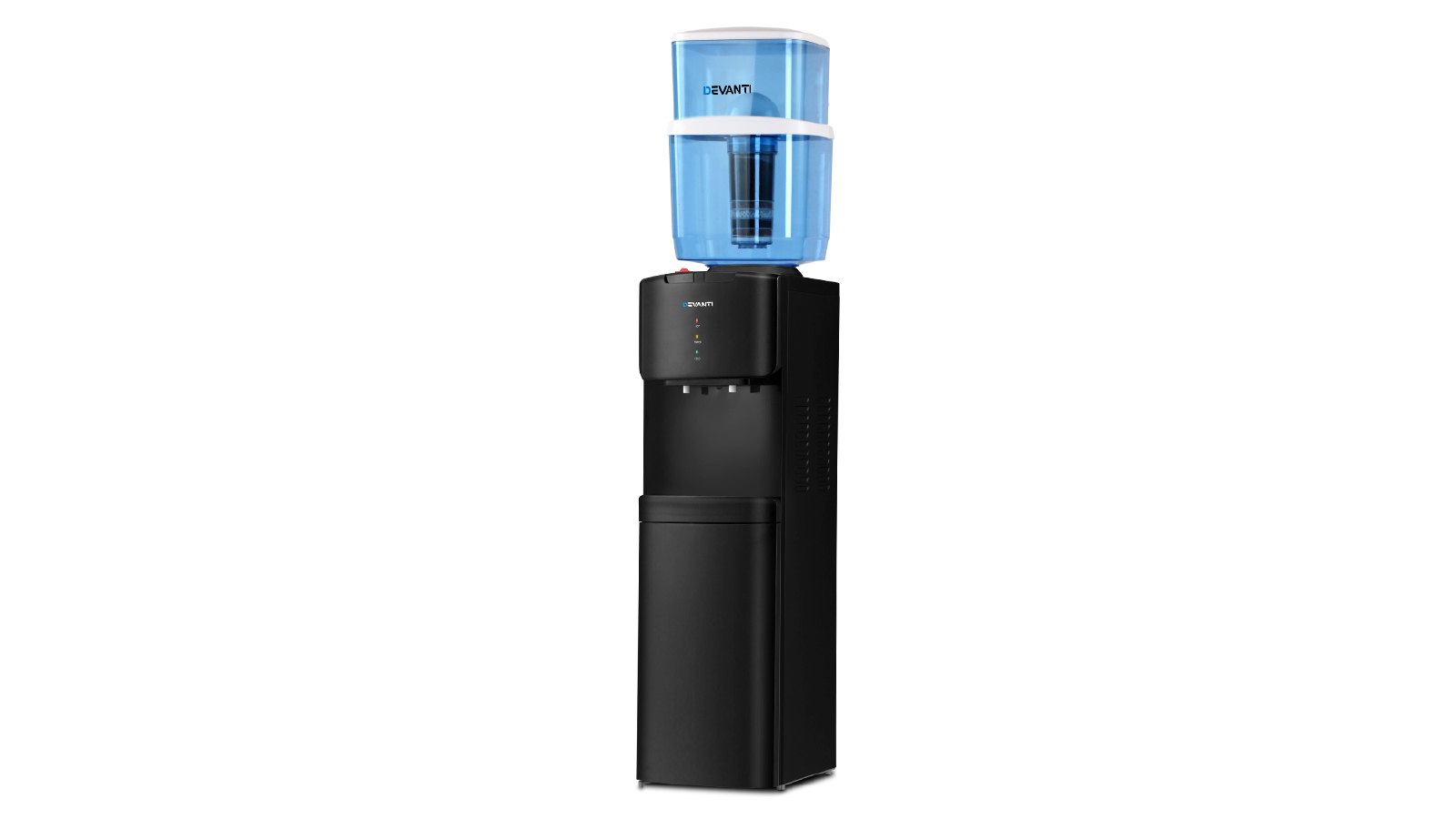 Devanti 22L Bottle Stand Water Cooler Dispenser - Black