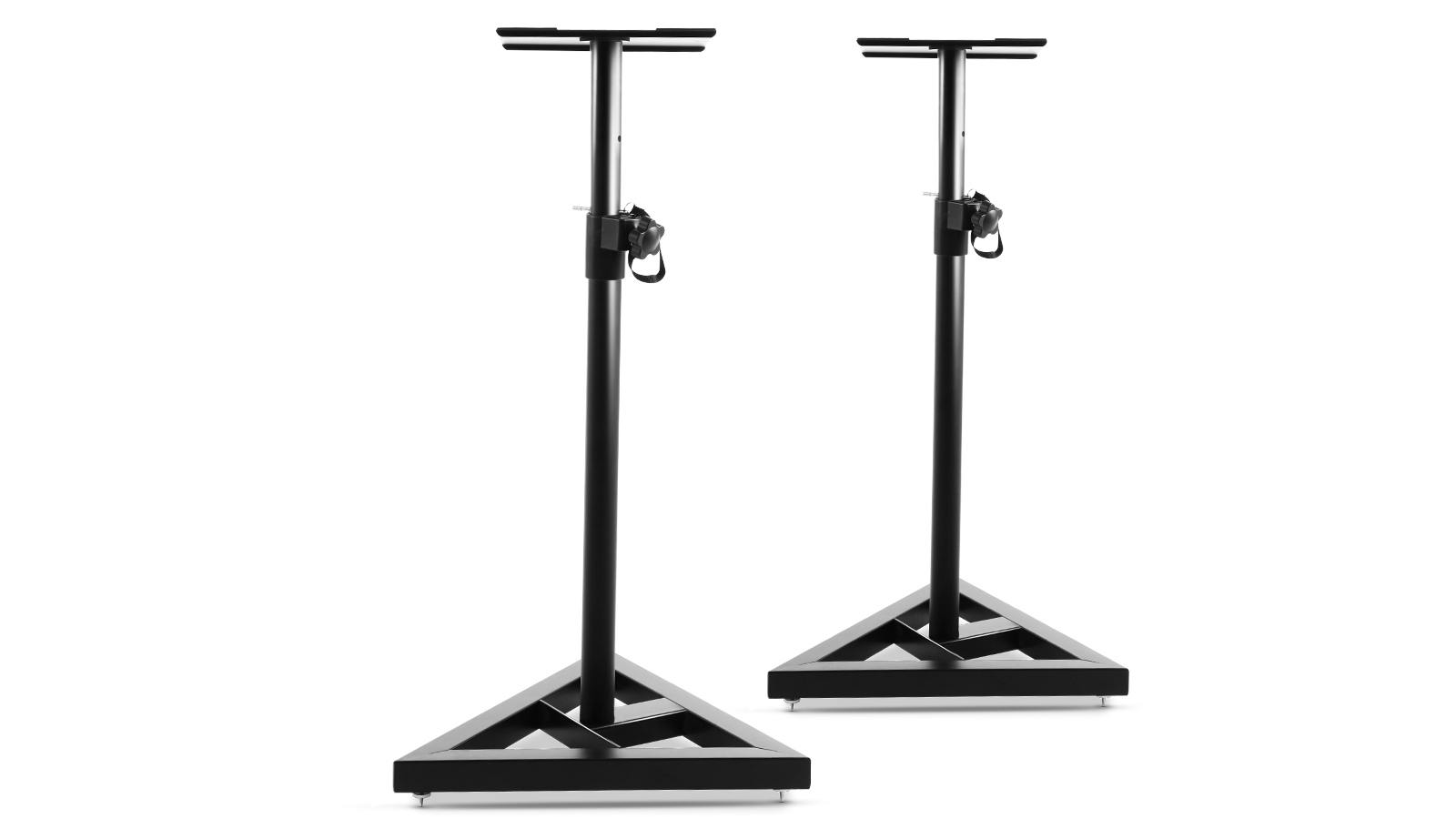 Alpha 2 Piece of 67-120cm Adjustable Height Speaker Stand