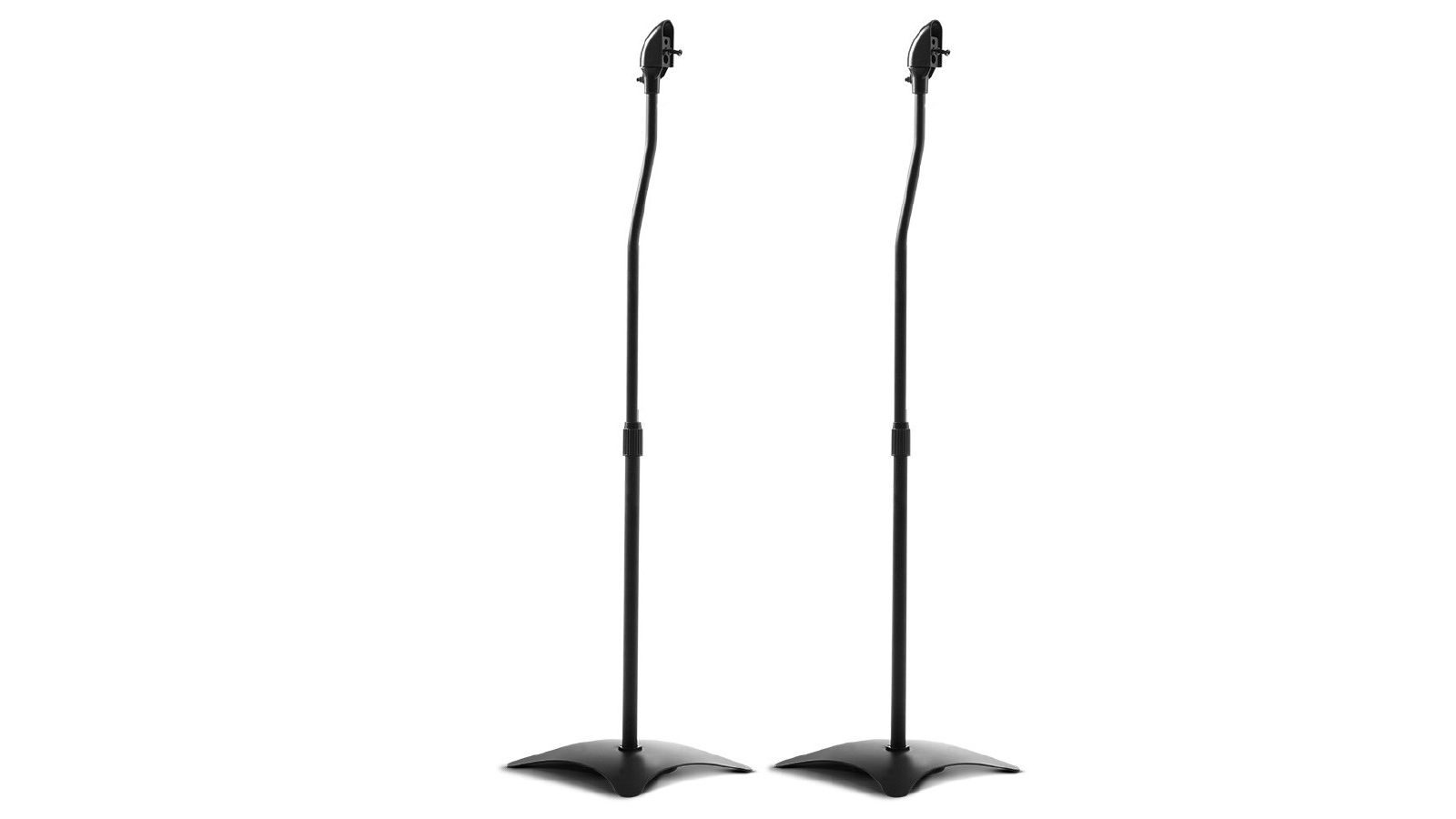 Alpha 2 Piece of  75-112cm Adjustable Height Speaker Stand 