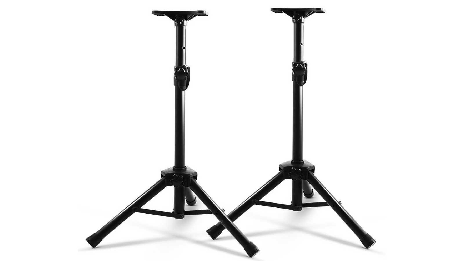 Alpha 2 Piece of 65-120cm Adjustable Height Speaker Stand