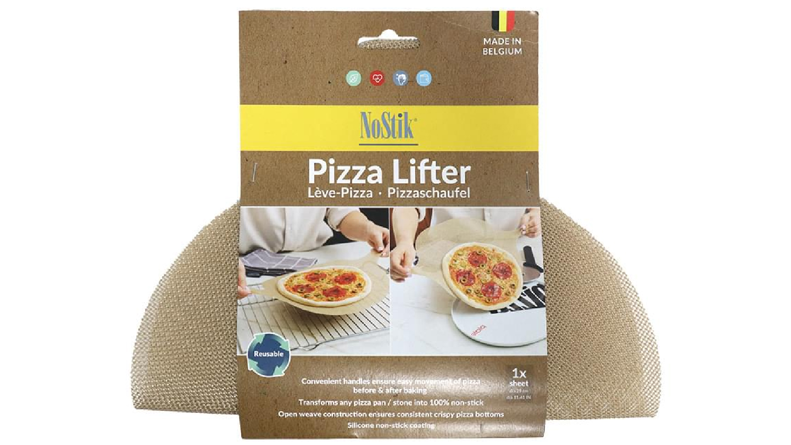 Nostik Silicone Fibreglass Pizza Lifter                                        