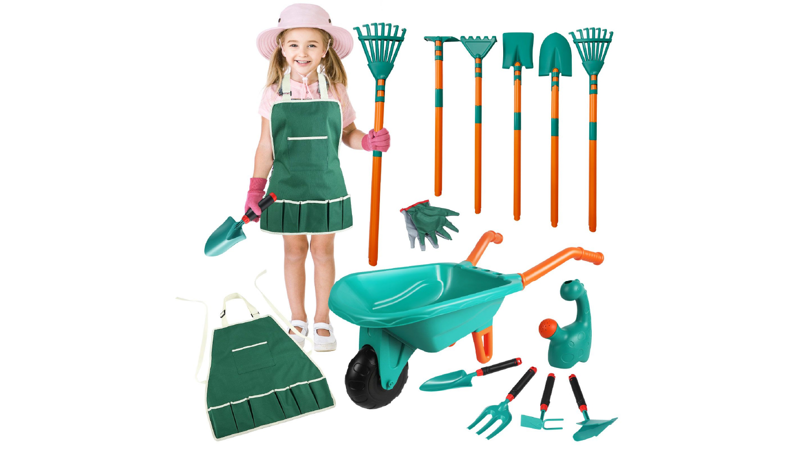Kids  Educational Learning Garden Tool  Toy Playset 