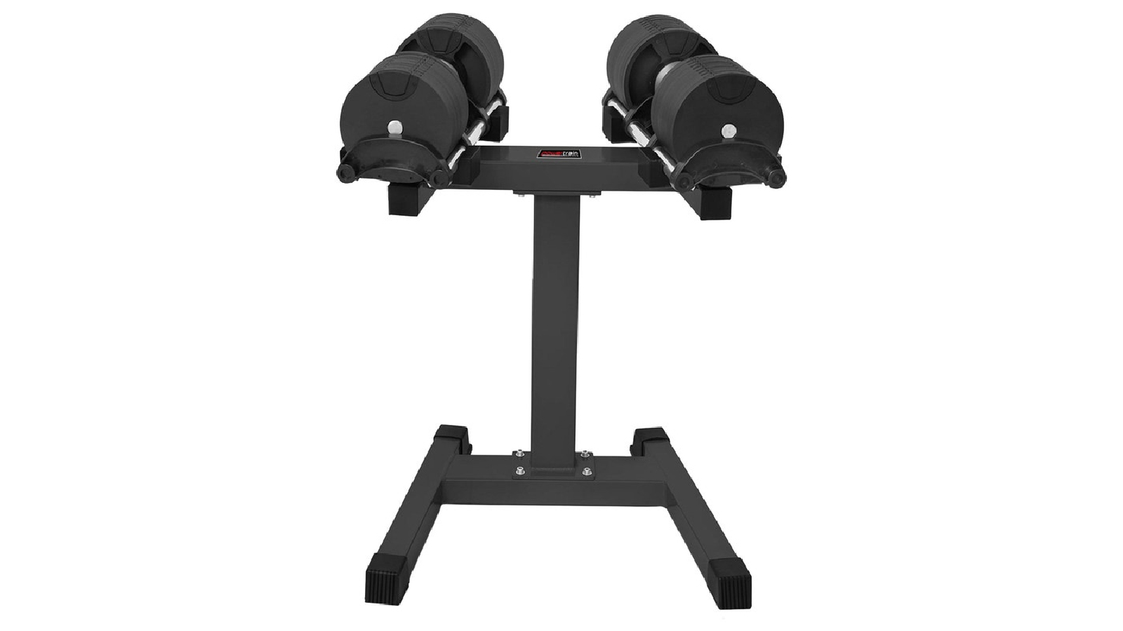 Powertrain 2 x 36kg Eon Dial-Up Adjustable Dumbbell Set with Stand