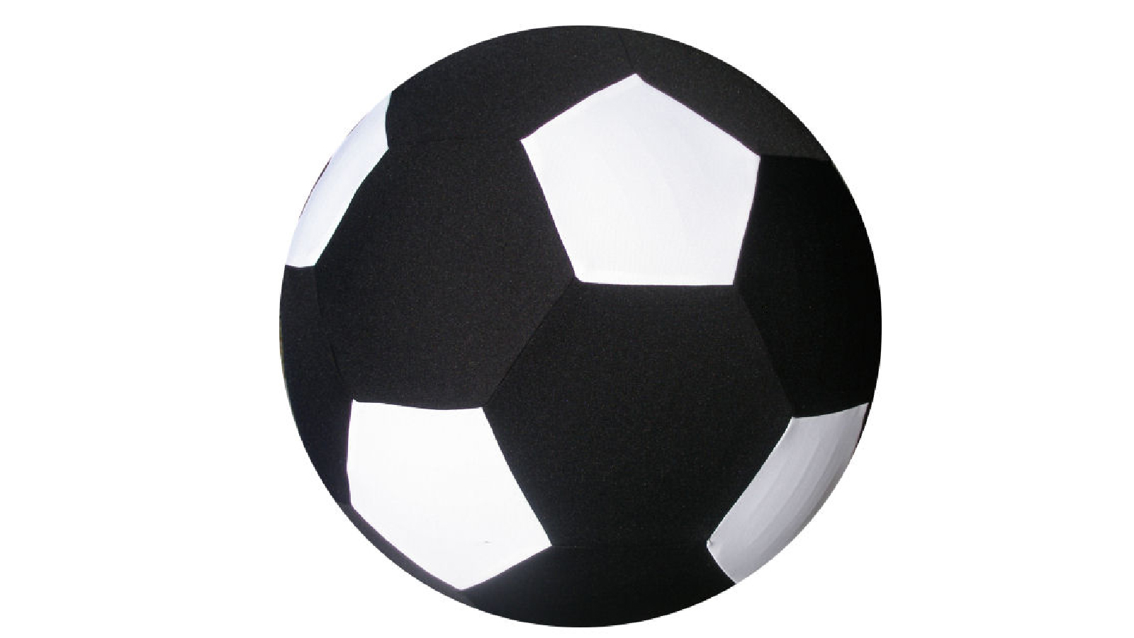 Yardgames 65cm Black with White Soccer Ball Reversed Colours